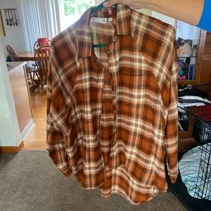 Orange SO flannel